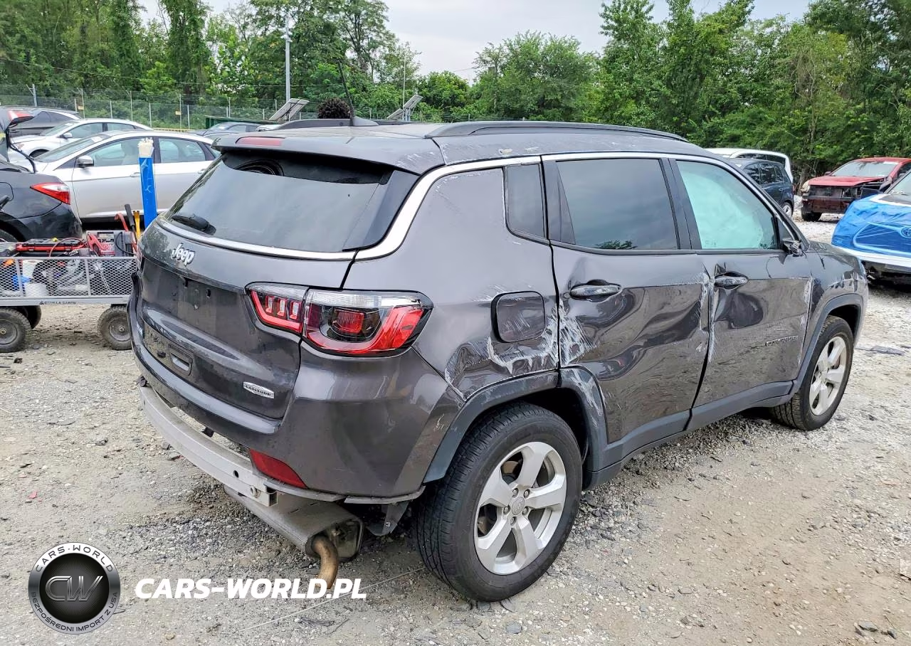 2021 Jeep Compass Latitude VIN:3C4NJCBB1MT572187 - 3