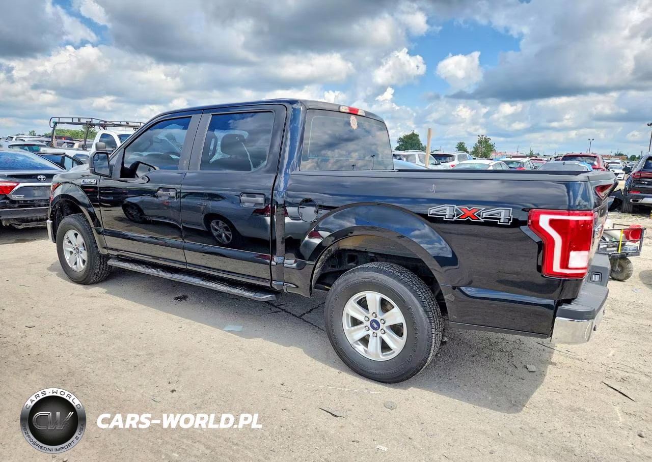 2016 Ford F150 Supercrew VIN:1FTEW1E86GKD92697 - 2