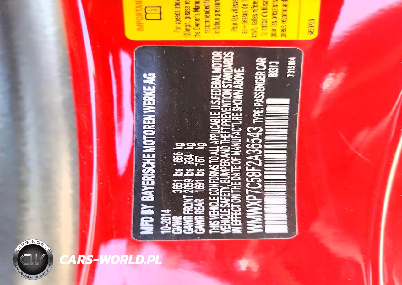 2015 Mini Cooper S VIN:WMWXP7C58F2A36543 - 13