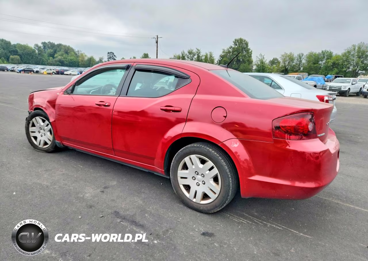 2014 Dodge Avenger Se VIN:1C3CDZAB4EN105077 - 2