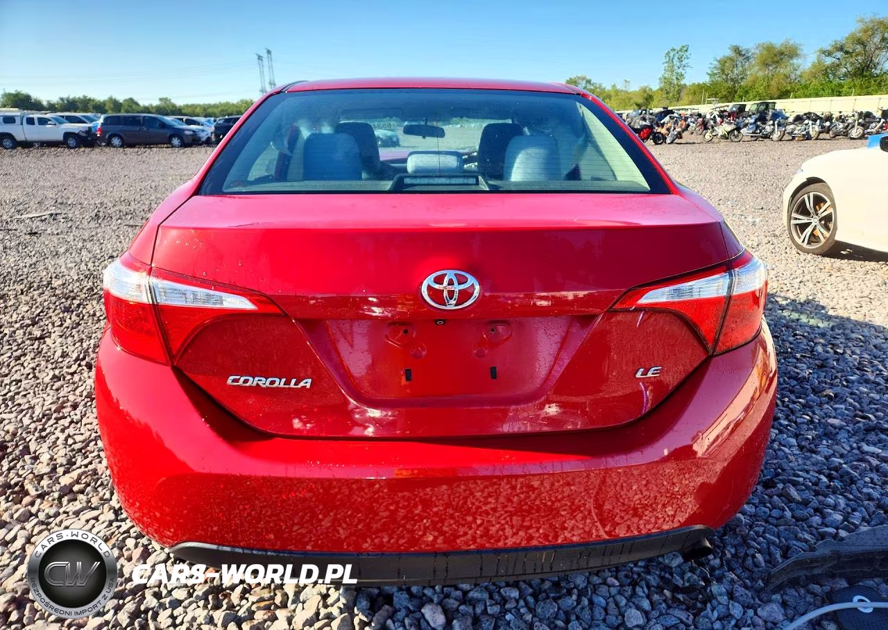 2015 Toyota Corolla Le Plus VIN:2T1BURHE7FC335031 - 6