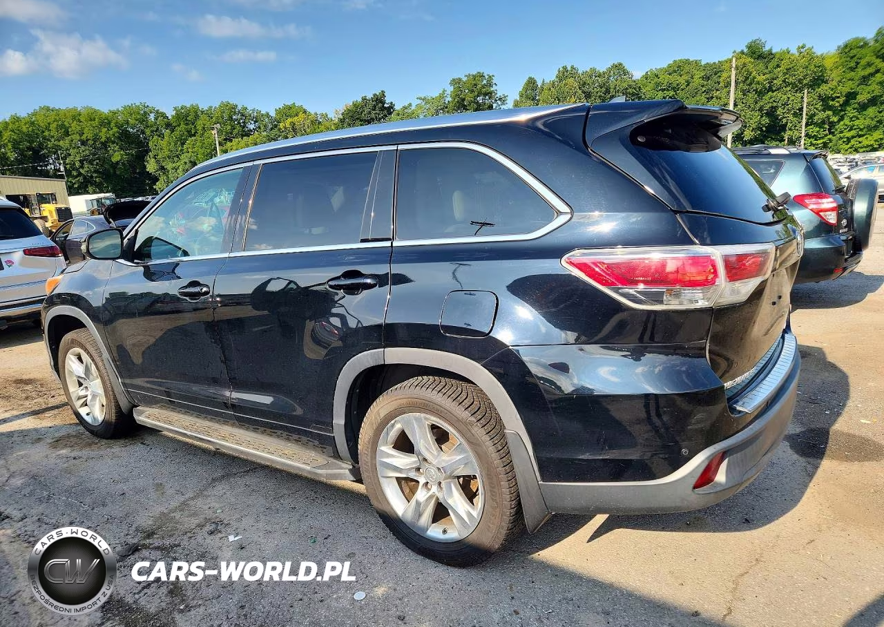 2014 Toyota Highlander Limited VIN:5TDDKRFH0ES004860 - 2
