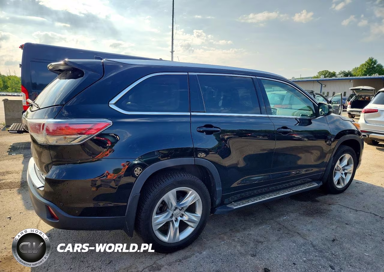 2014 Toyota Highlander Limited VIN:5TDDKRFH0ES004860 - 3