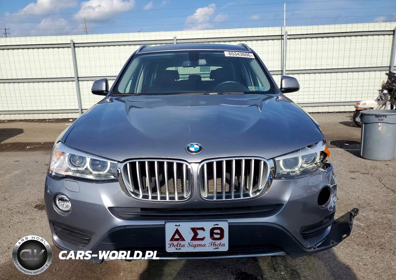 2017 BMW X3 xDrive28I VIN:5UXWX9C31H0W72126 - 5