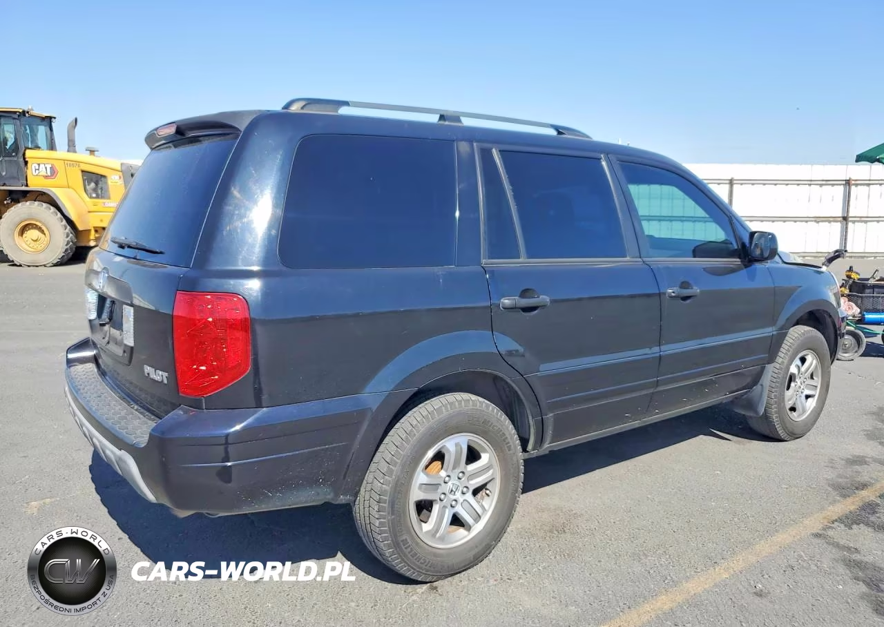 2005 Honda Pilot Exl VIN:2HKYF18705H535350 - 3
