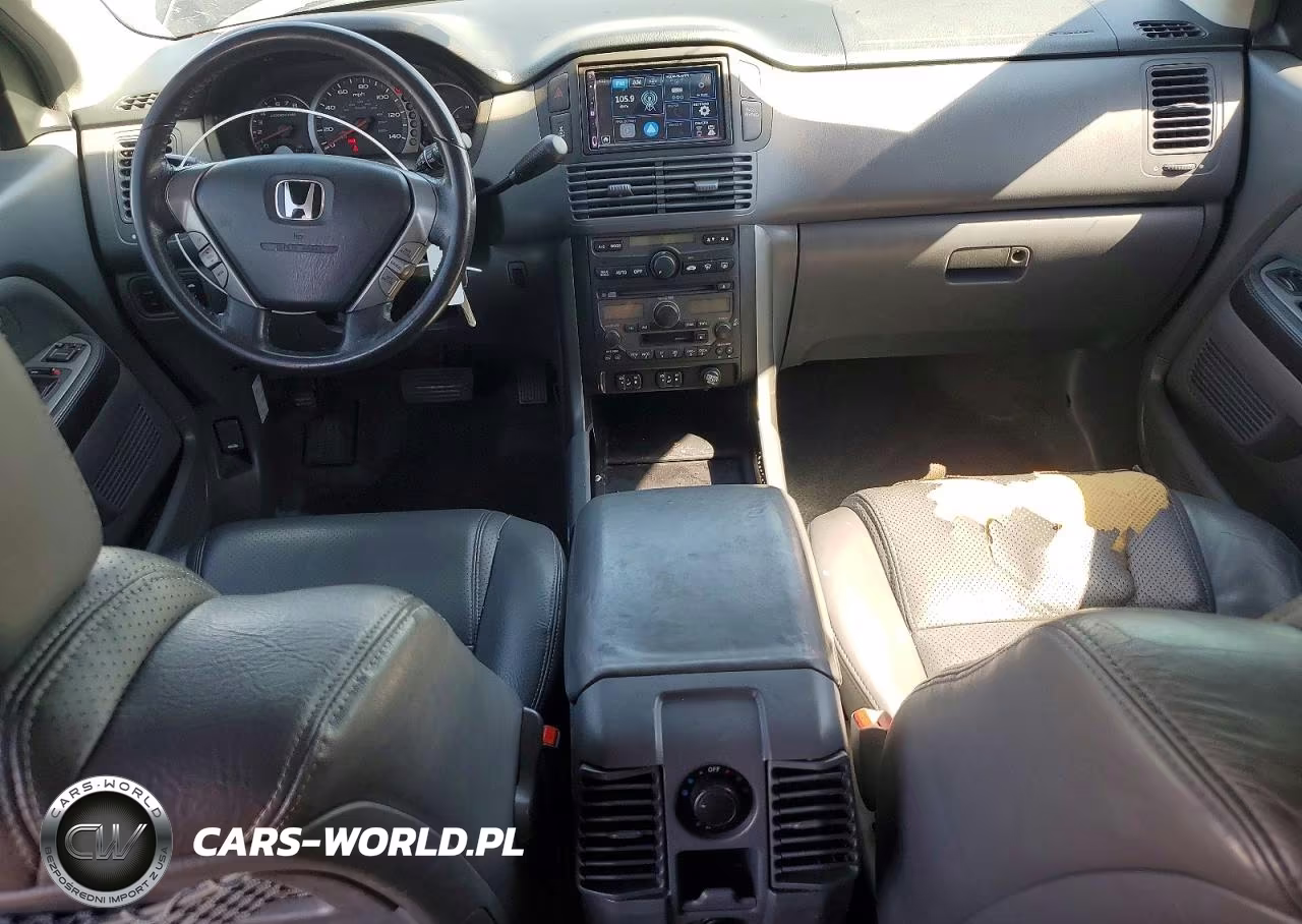 2005 Honda Pilot Exl VIN:2HKYF18705H535350 - 8