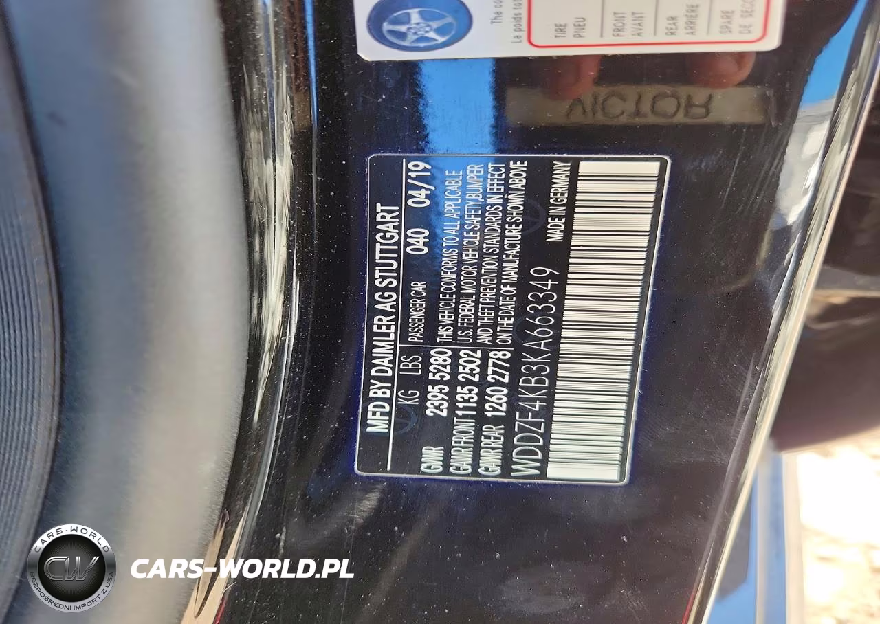 2019 Mercedes-Benz E 300 4Matic VIN:WDDZF4KB3KA663349 - 12