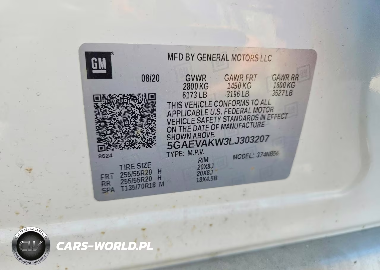 2020 Buick Enclave Essence VIN:5GAEVAKW3LJ303207 - 13