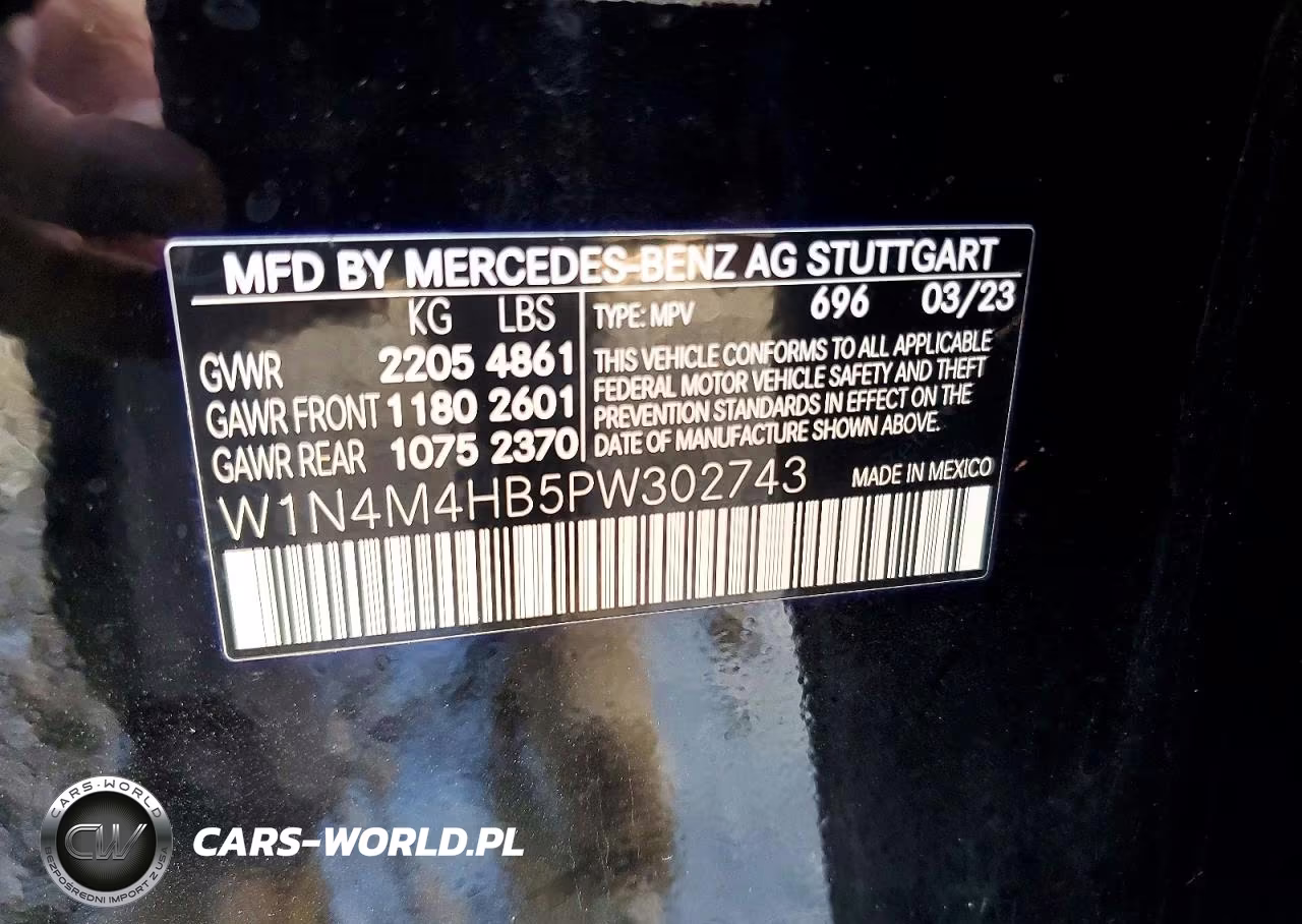 2023 Mercedes-Benz Glb 250 4Matic VIN:W1N4M4HB5PW302743 - 13