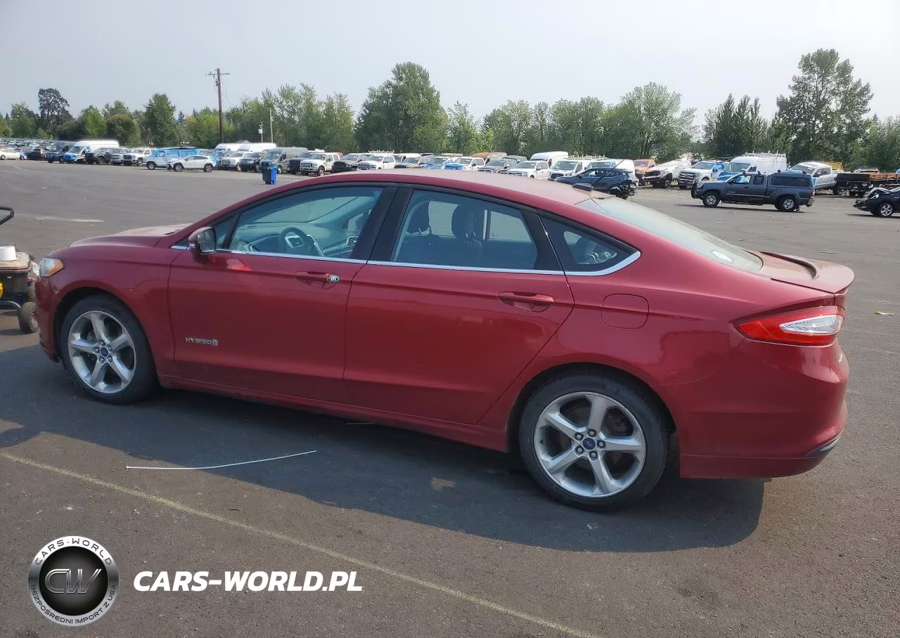 2014 Ford Fusion Se Hybrid VIN:3FA6P0LU6ER158988 - 2