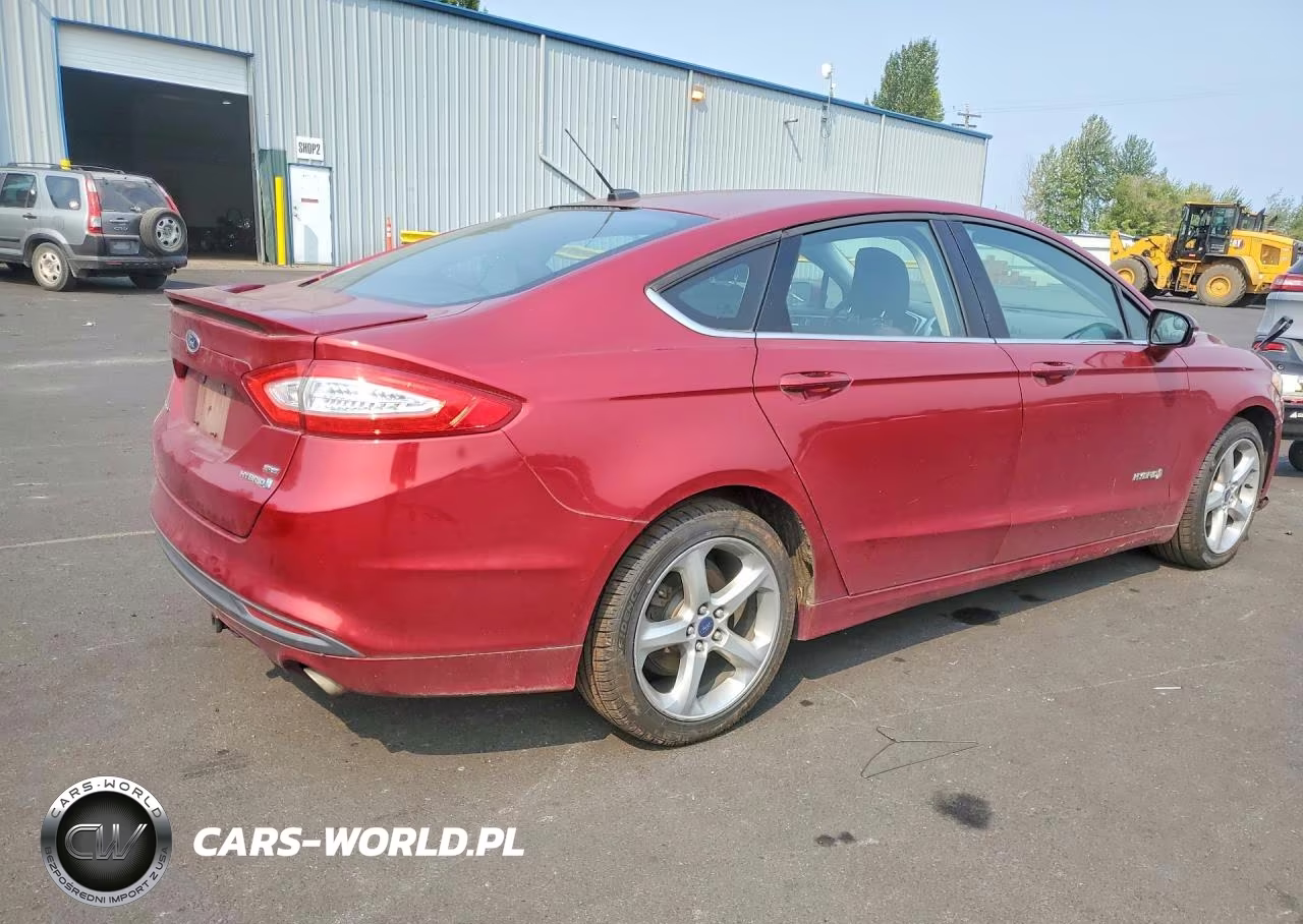 2014 Ford Fusion Se Hybrid VIN:3FA6P0LU6ER158988 - 3