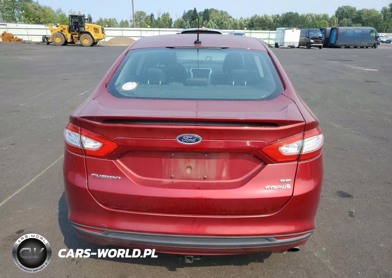 2014 Ford Fusion Se Hybrid VIN:3FA6P0LU6ER158988 - 6