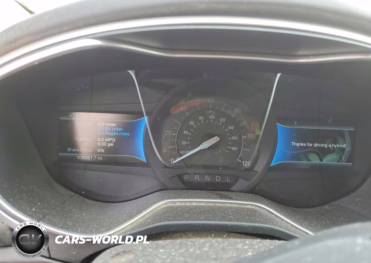 2014 Ford Fusion Se Hybrid VIN:3FA6P0LU6ER158988 - 9