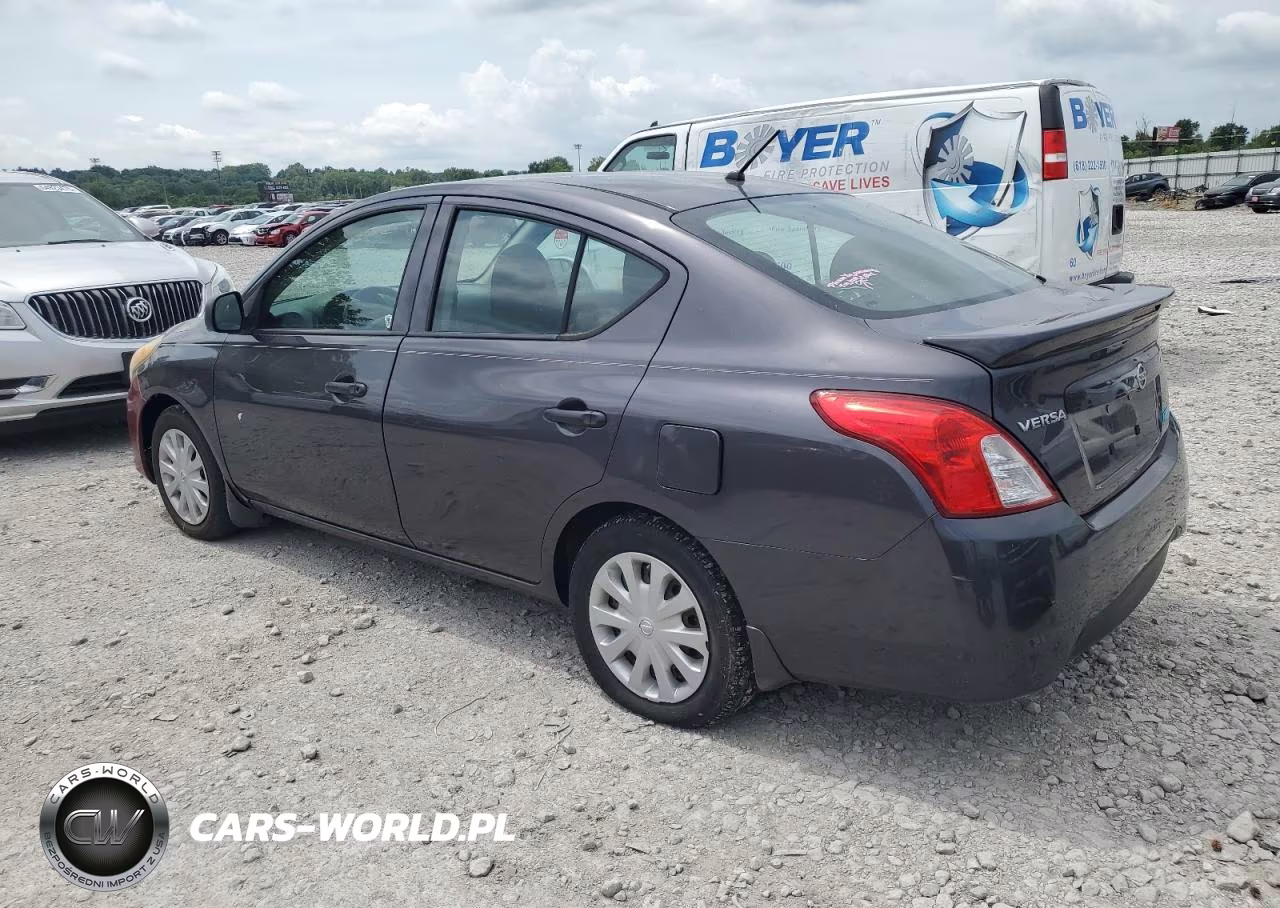 2015 Nissan Versa S VIN:3N1CN7AP6FL867050 - 2