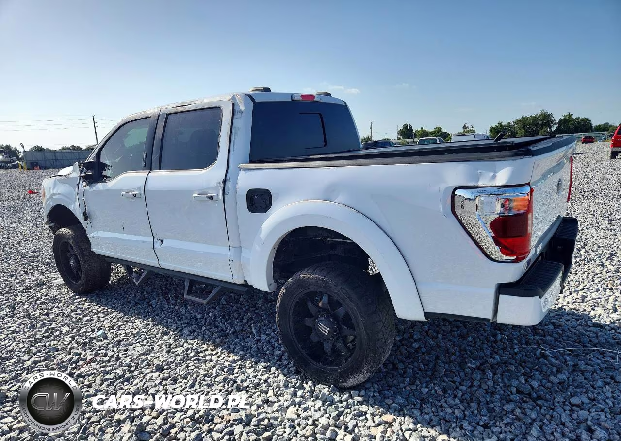 2022 Ford F150 Supercrew VIN:1FTFW1E55NFA20221 - 2