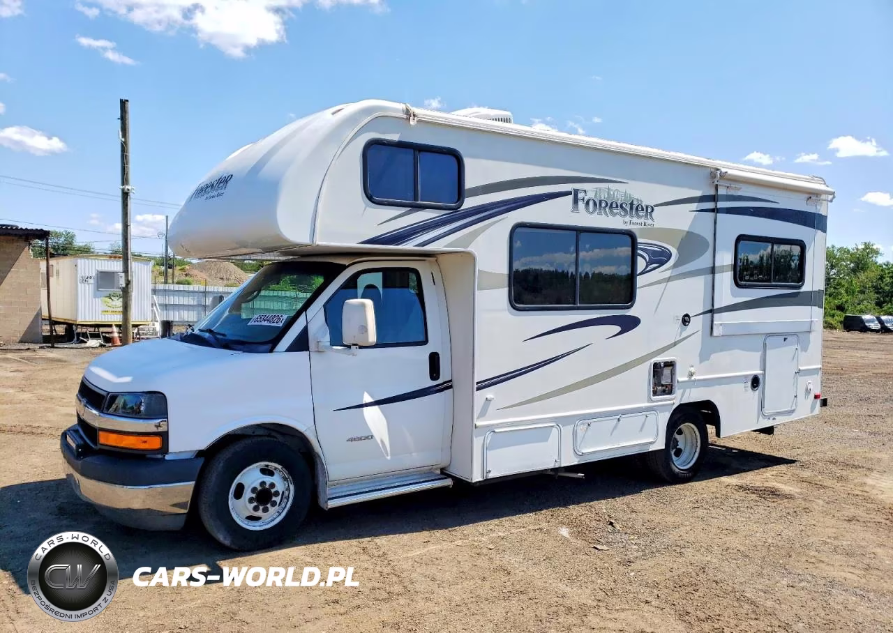2014 Chevrolet Express Cutaway Motor Home VIN:1GB6G5CG8E1102647 - 2