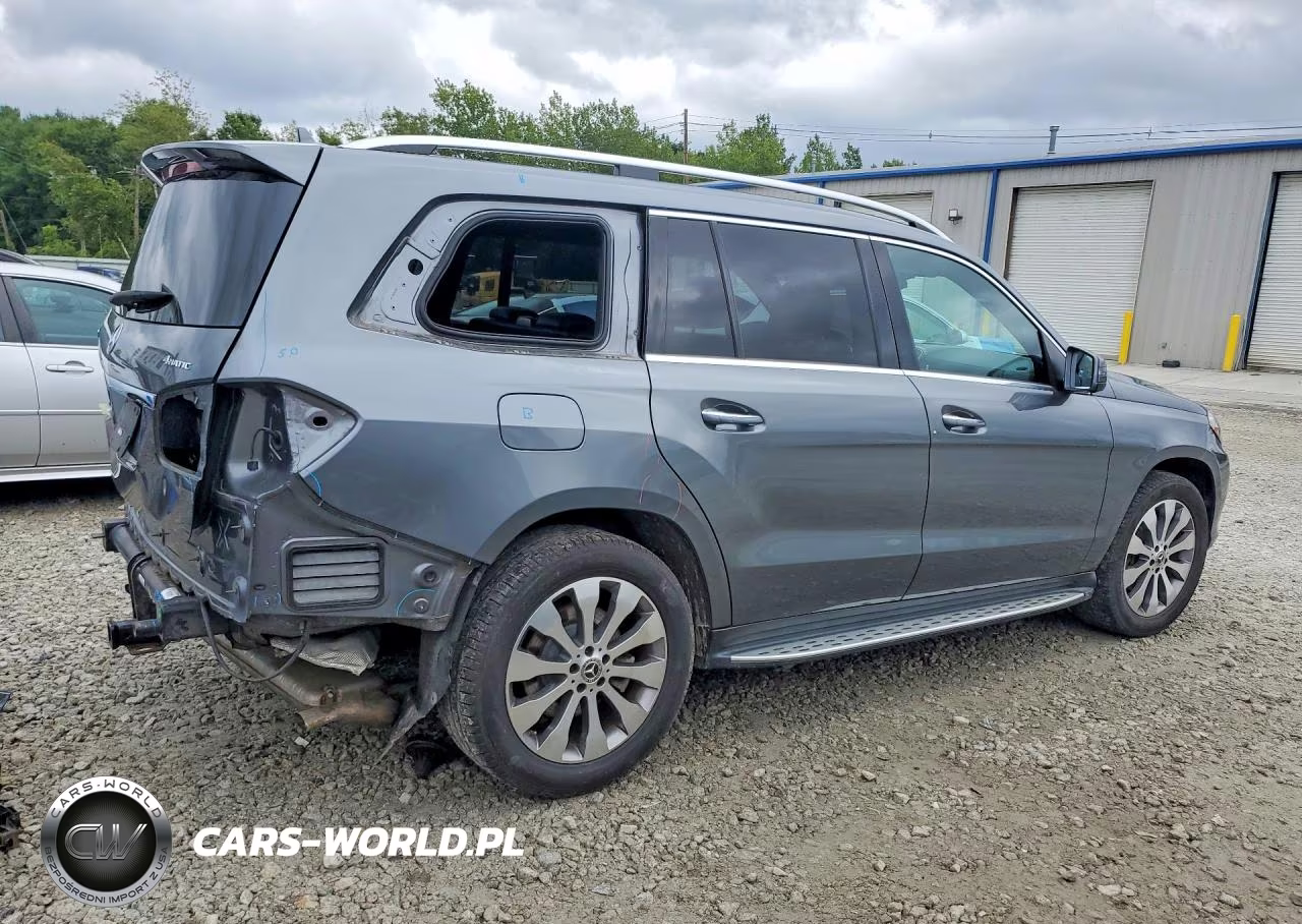 2018 Mercedes-Benz Gls 450 4Matic VIN:4JGDF6EE7JB096766 - 3