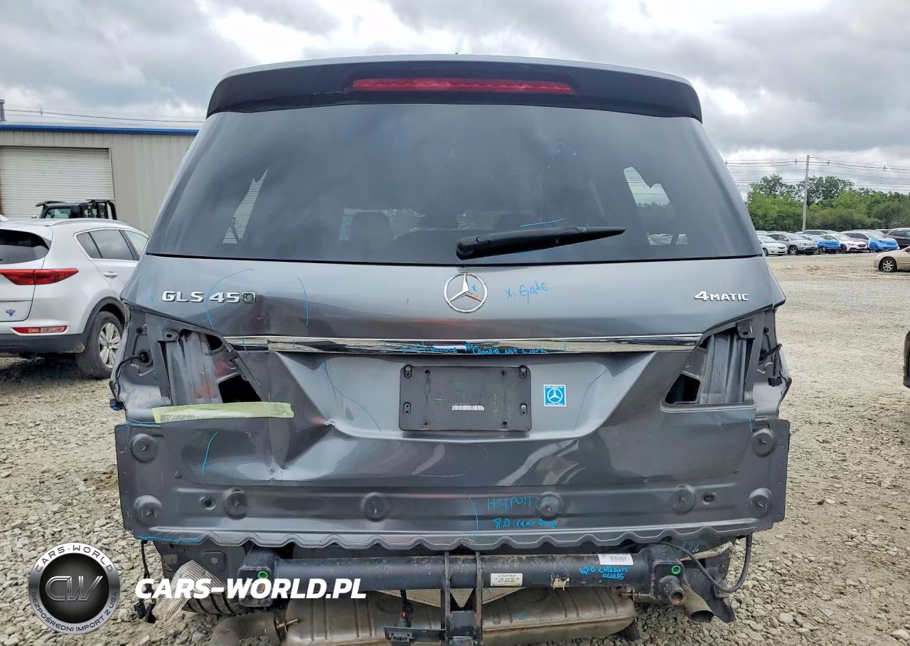 2018 Mercedes-Benz Gls 450 4Matic VIN:4JGDF6EE7JB096766 - 6