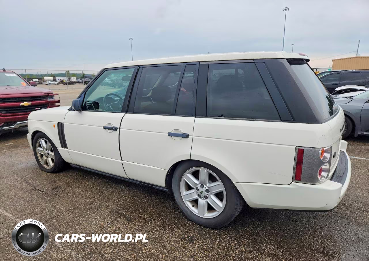2003 Land Rover Range Rover Hse VIN:SALME11443A123253 - 2