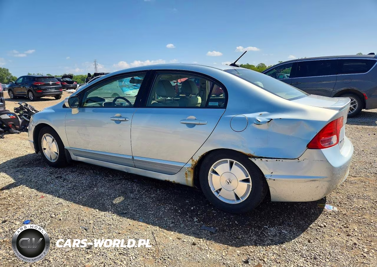 2007 Honda Civic Hybrid VIN:JHMFA36297S027308 - 2