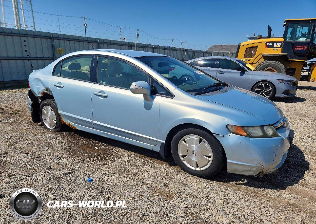 2007 Honda Civic Hybrid VIN:JHMFA36297S027308 - 4