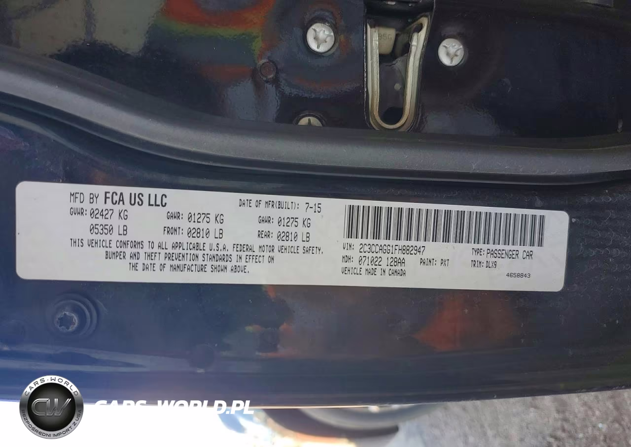2015 Chrysler 300 S VIN:2C3CCAGG1FH882947 - 13