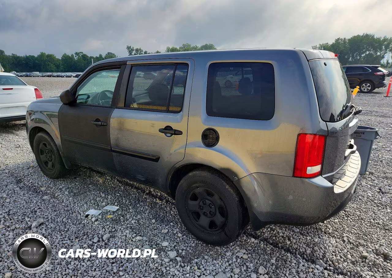 2012 Honda Pilot Lx VIN:5FNYF4H26CB022508 - 2