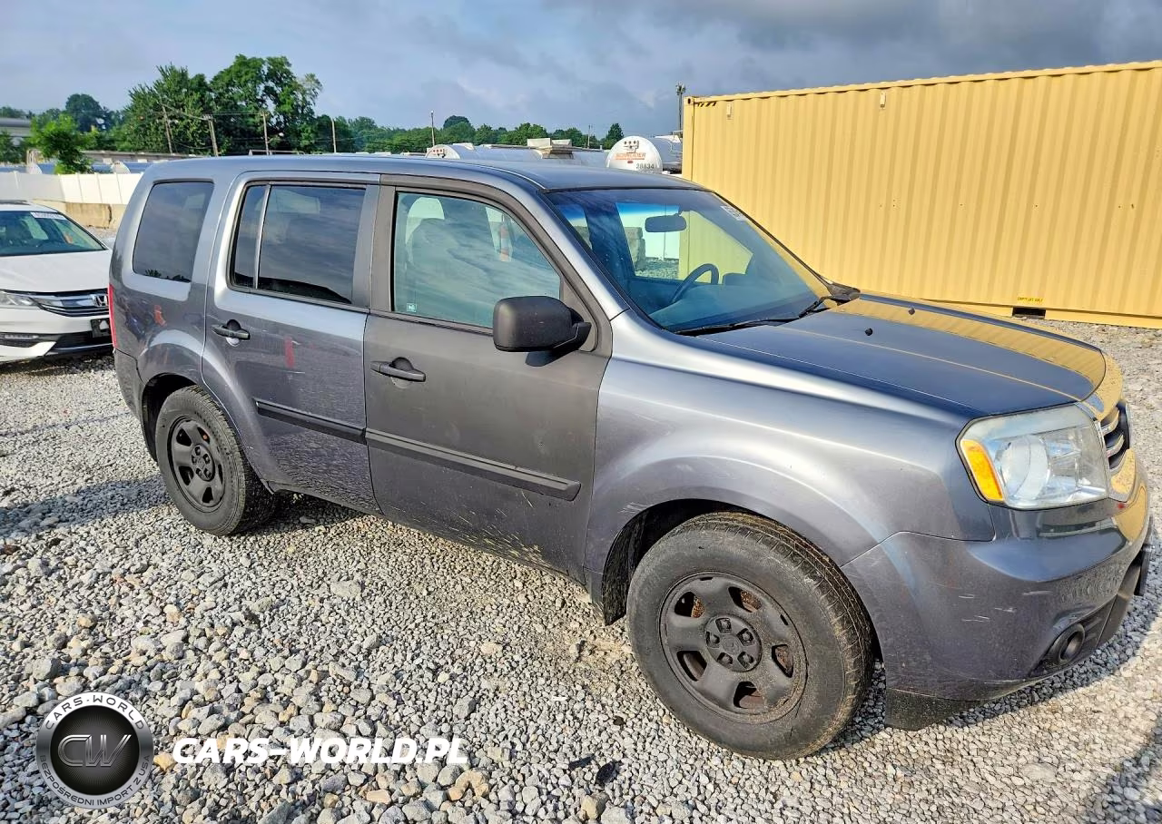2012 Honda Pilot Lx VIN:5FNYF4H26CB022508 - 4