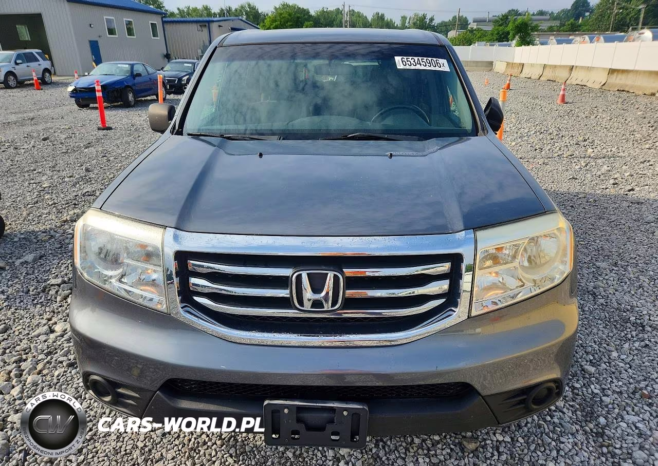 2012 Honda Pilot Lx VIN:5FNYF4H26CB022508 - 5