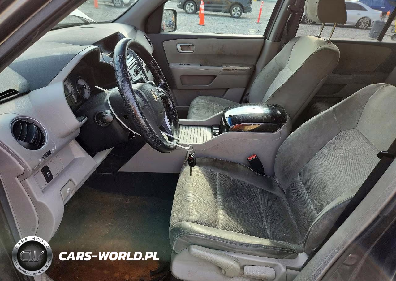 2012 Honda Pilot Lx VIN:5FNYF4H26CB022508 - 7