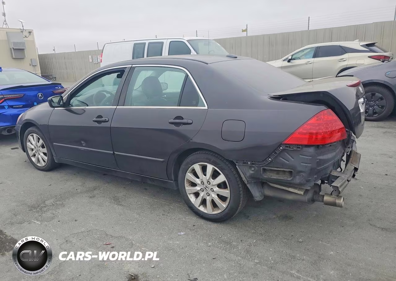 2007 Honda Accord Ex VIN:1HGCM66587A017027 - 2