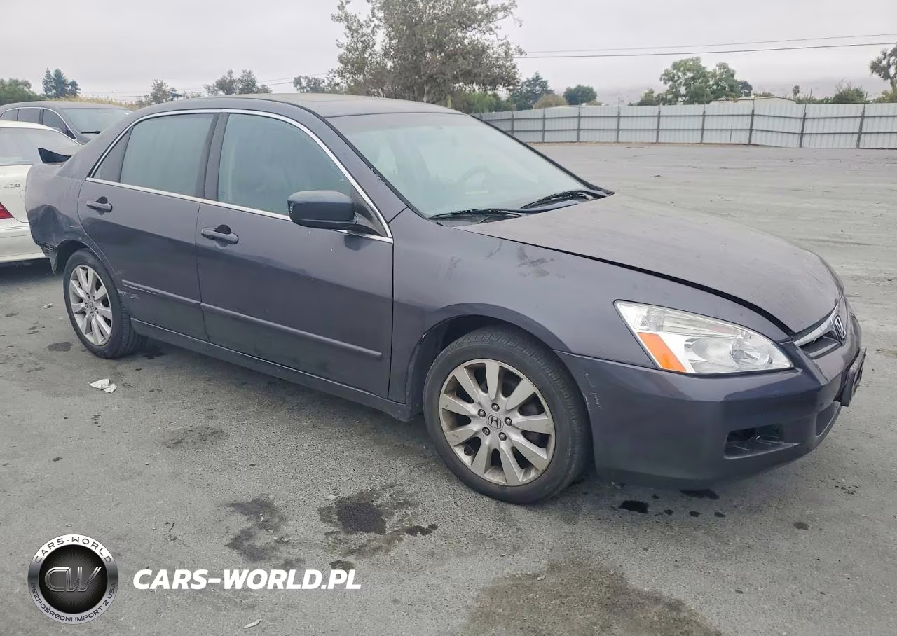 2007 Honda Accord Ex VIN:1HGCM66587A017027 - 4