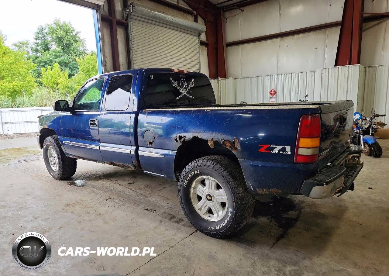 2001 GMC New Sierra K1500 VIN:1GTEK19T61E120411 - 2