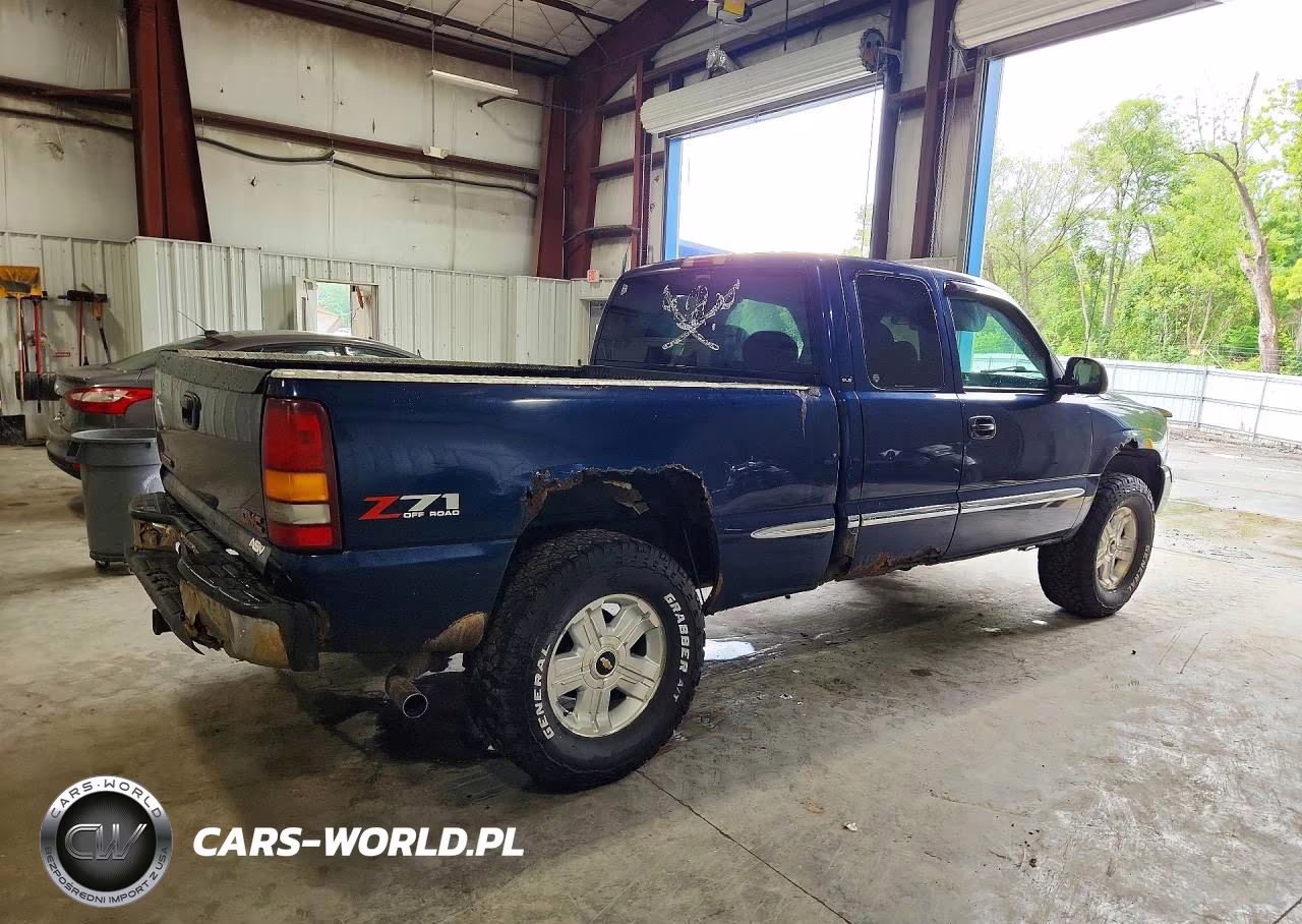 2001 GMC New Sierra K1500 VIN:1GTEK19T61E120411 - 3
