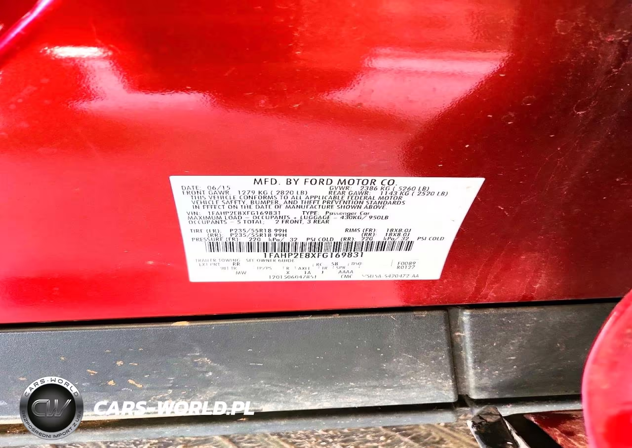 2015 Ford Taurus Sel VIN:1FAHP2E8XFG169831 - 12