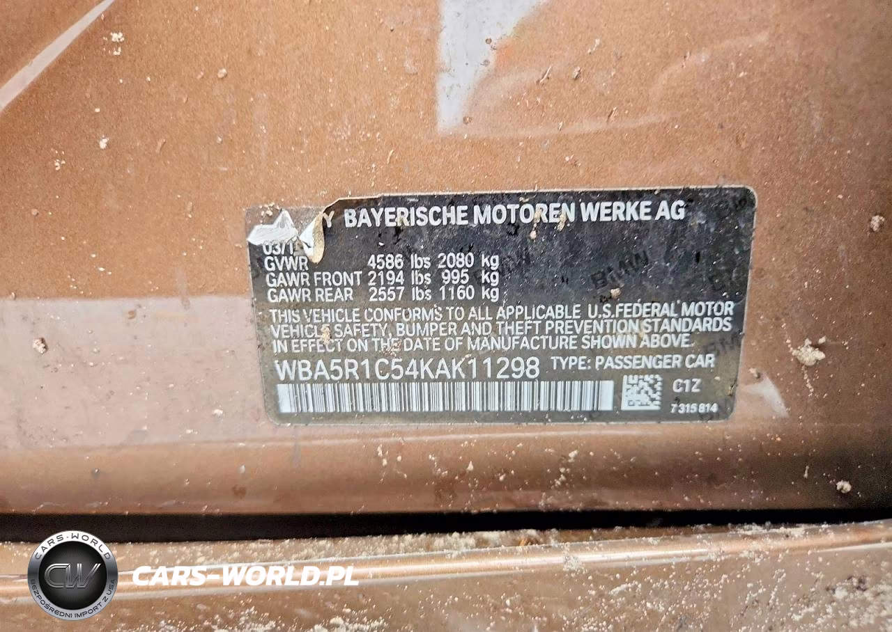 2019 BMW 330I VIN:WBA5R1C54KAK11298 - 12