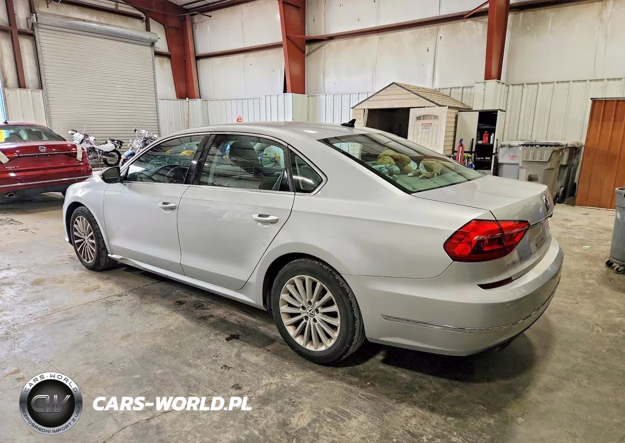 2016 Volkswagen Passat Se VIN:1VWBT7A39GC024837 - 2