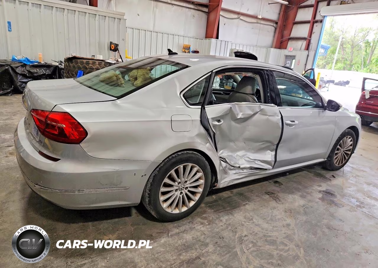 2016 Volkswagen Passat Se VIN:1VWBT7A39GC024837 - 3