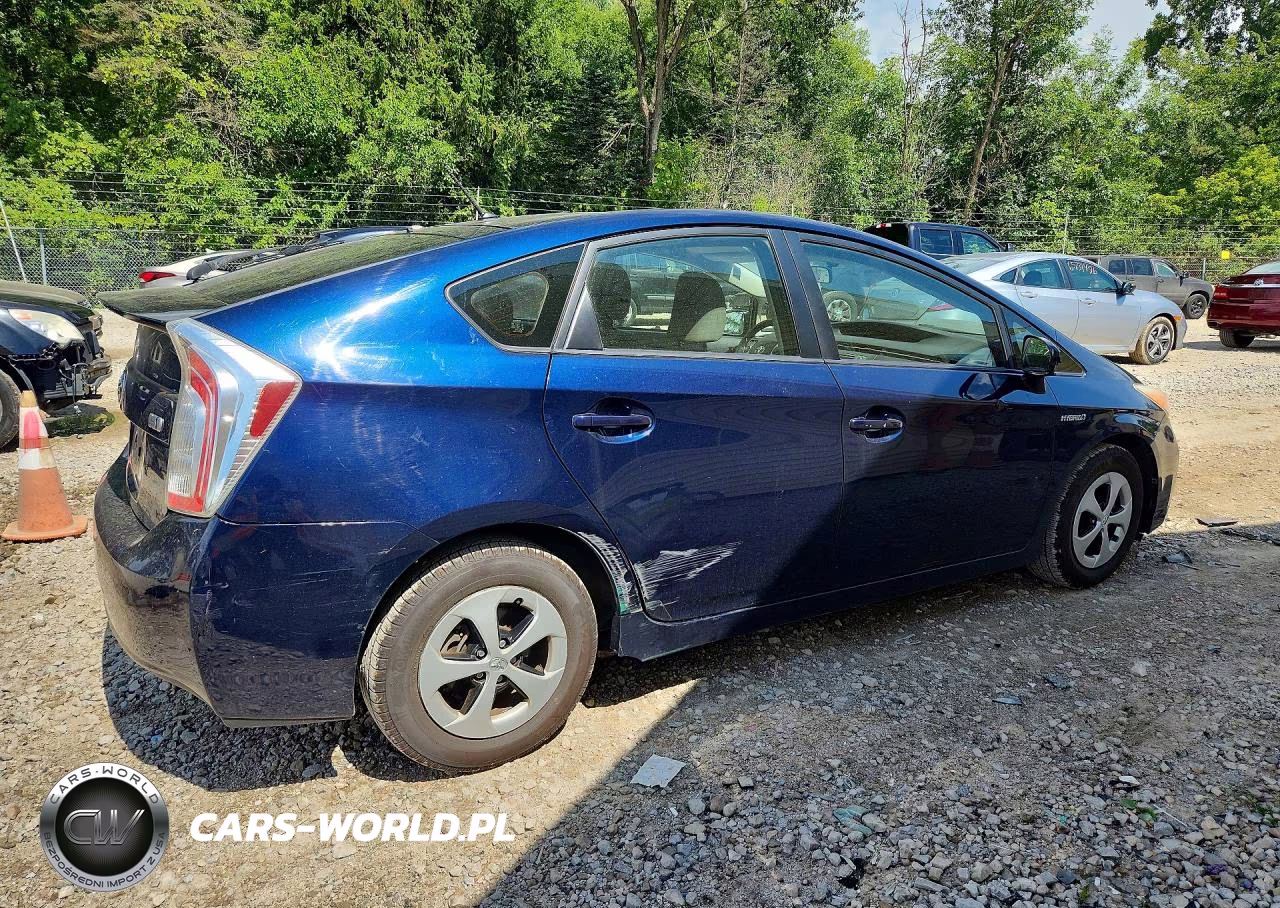 2012 Toyota Prius Two VIN:JTDKN3DU6C1485378 - 3