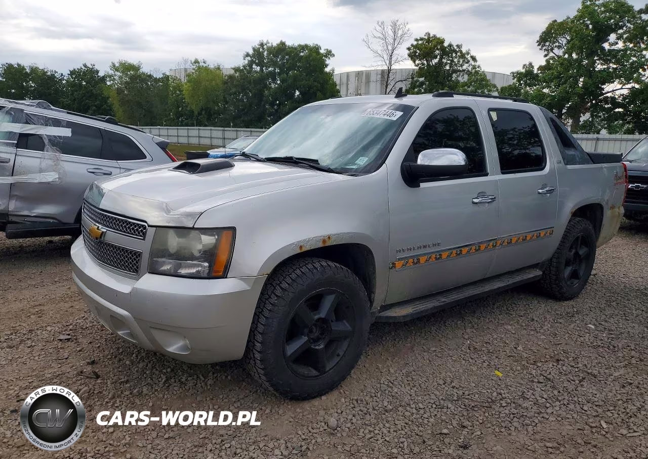 2010 Chevrolet Avalanche Ltz VIN:3GNVKGE04AG205343 - 1
