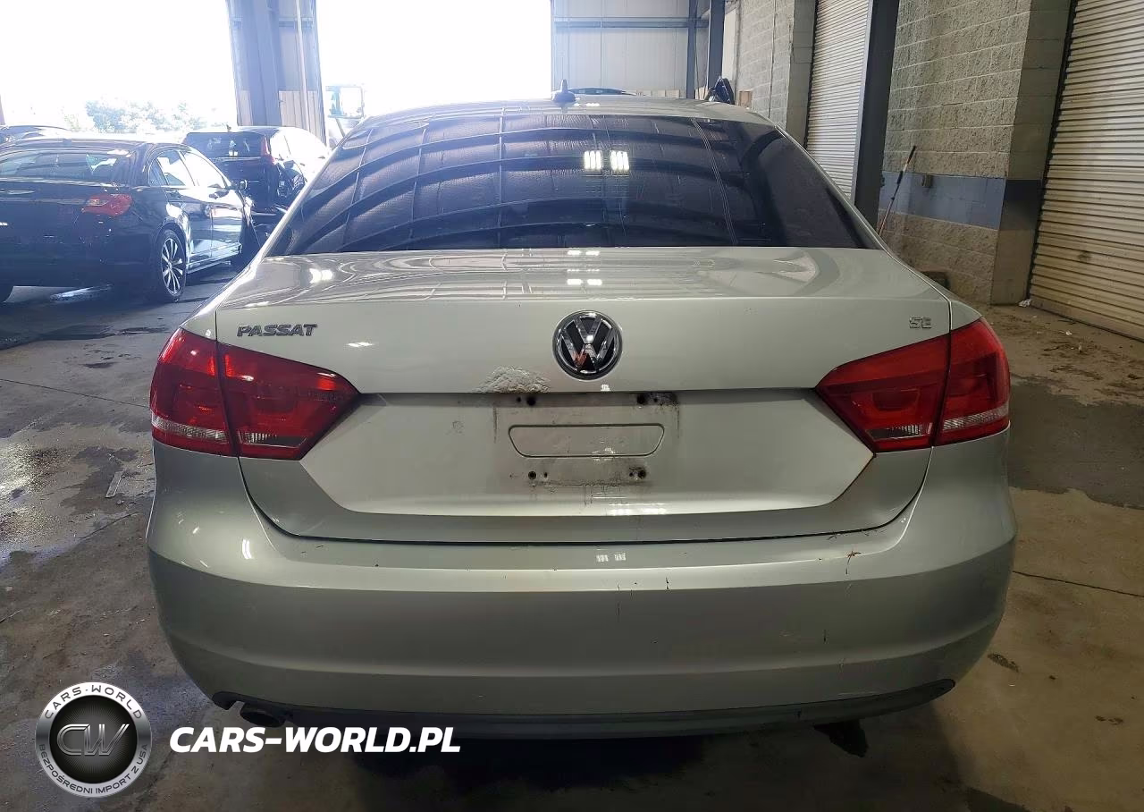 2013 Volkswagen Passat Se VIN:1VWBP7A37DC009835 - 6