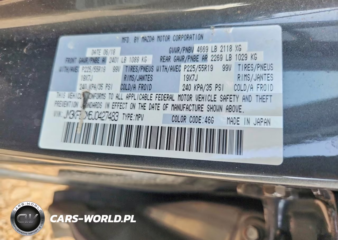2018 Mazda Cx-5 Touring VIN:JM3KFBCM6J0427483 - 13