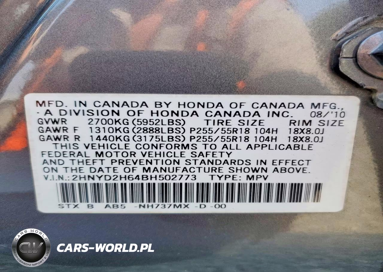 2011 Acura Mdx Technology VIN:2HNYD2H64BH502773 - 13