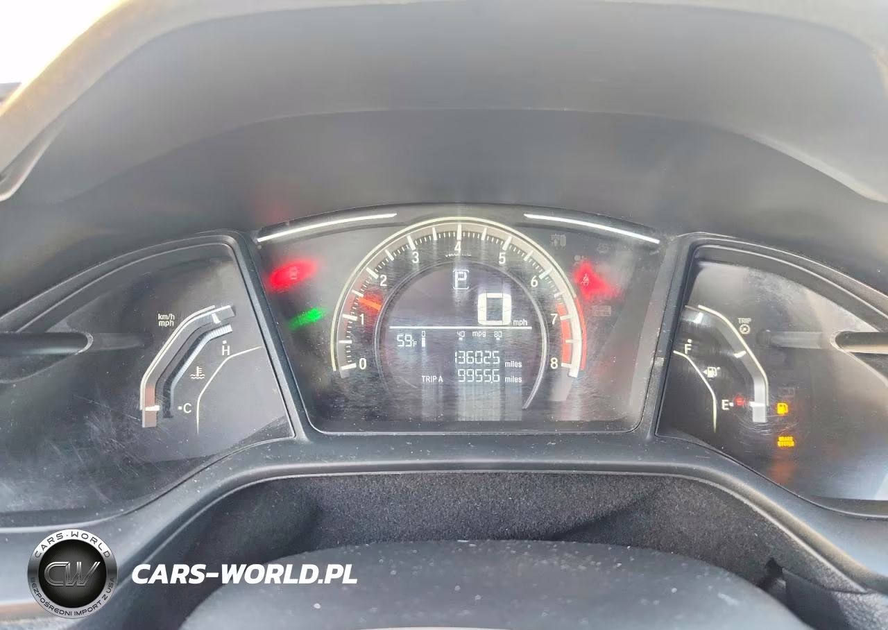 2017 Honda Civic Lx VIN:19XFC2F55HE211343 - 9