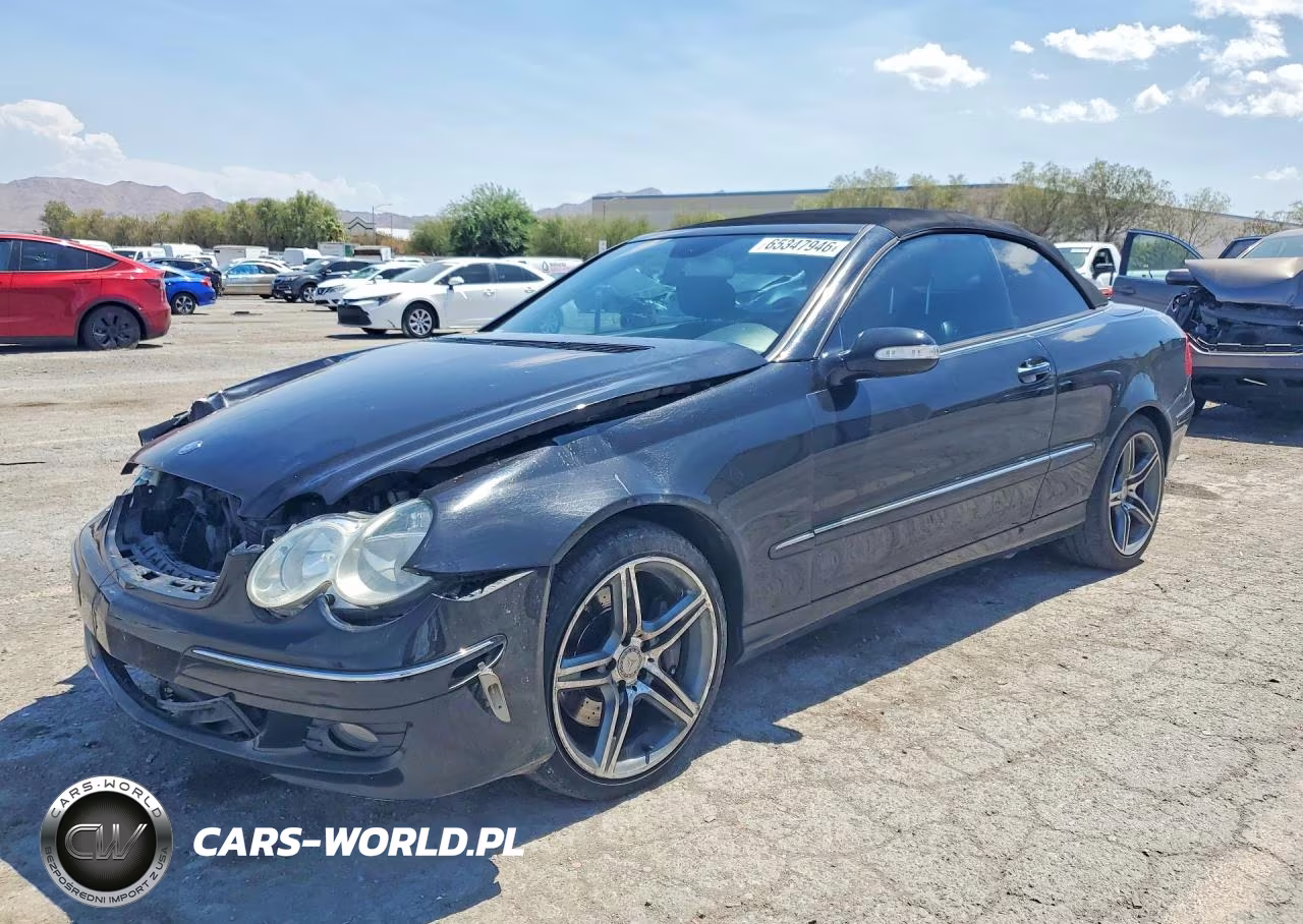 2007 Mercedes-Benz Clk 350 VIN:WDBTK56F77T082168 - 1