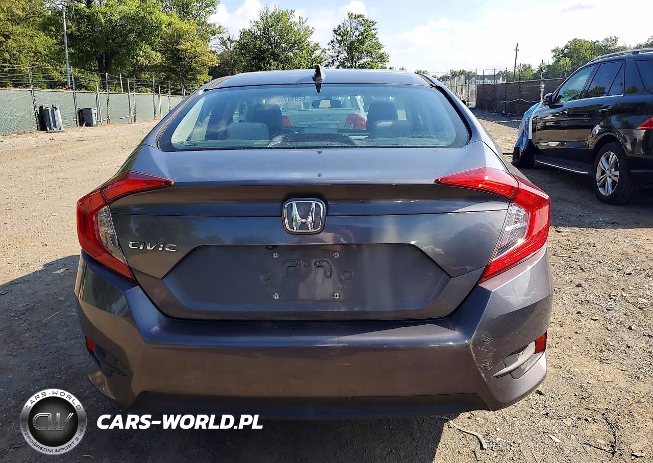 2018 Honda Civic Ex VIN:2HGFC2F75JH566817 - 6