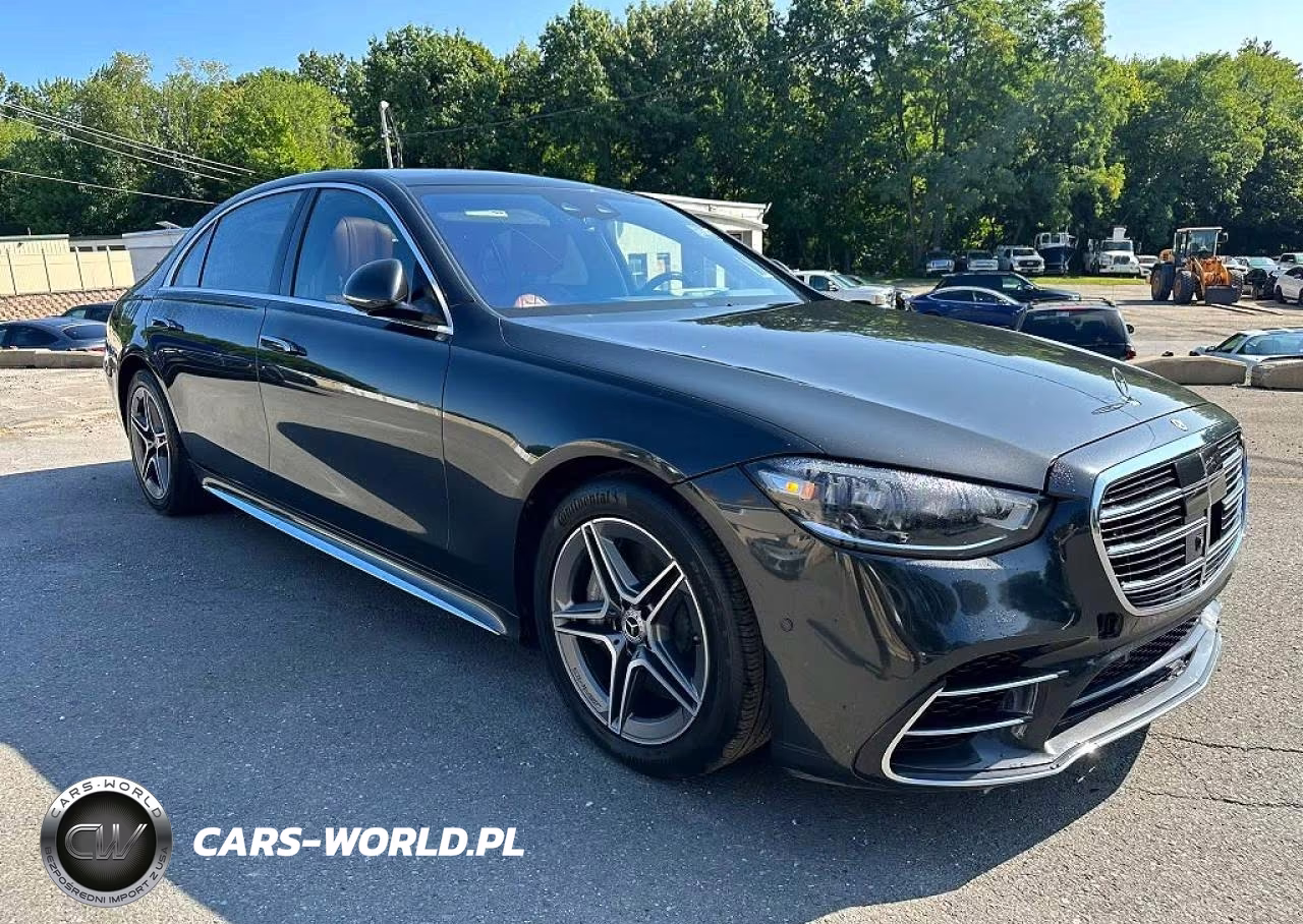 2021 Mercedes-Benz S 580 4Matic VIN:W1K6G7GB8MA054187 - 4