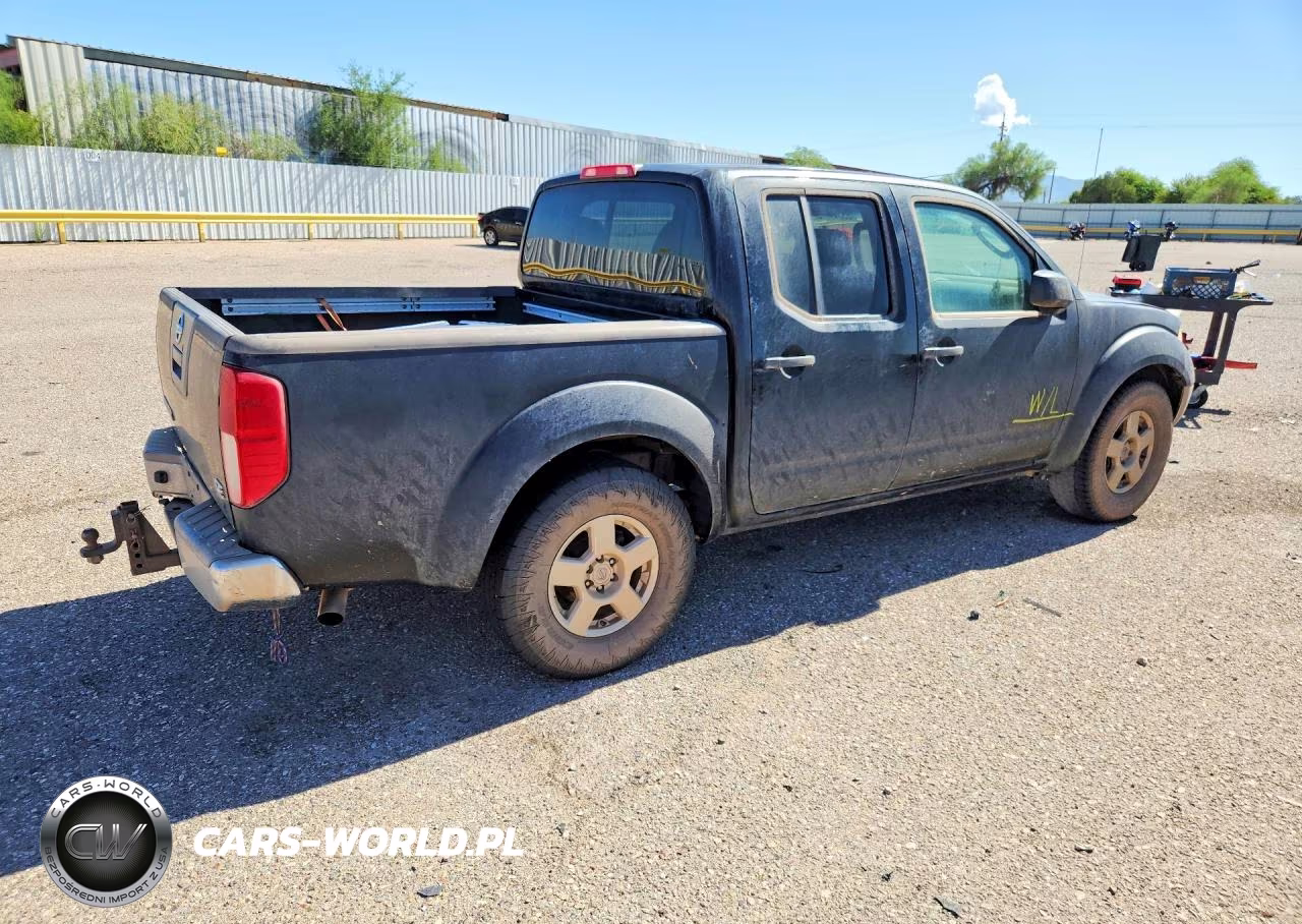 2008 Nissan Frontier Se V6 VIN:1N6AD07UX8C421104 - 3