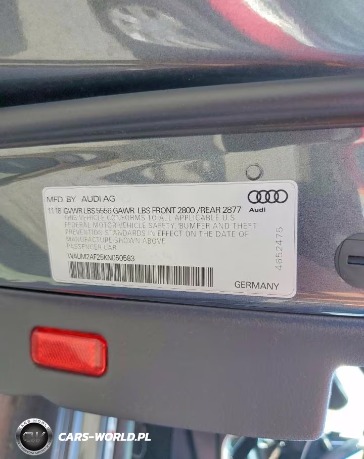 2019 Audi A6 Prestige VIN:WAUM2AF25KN050583 - 12