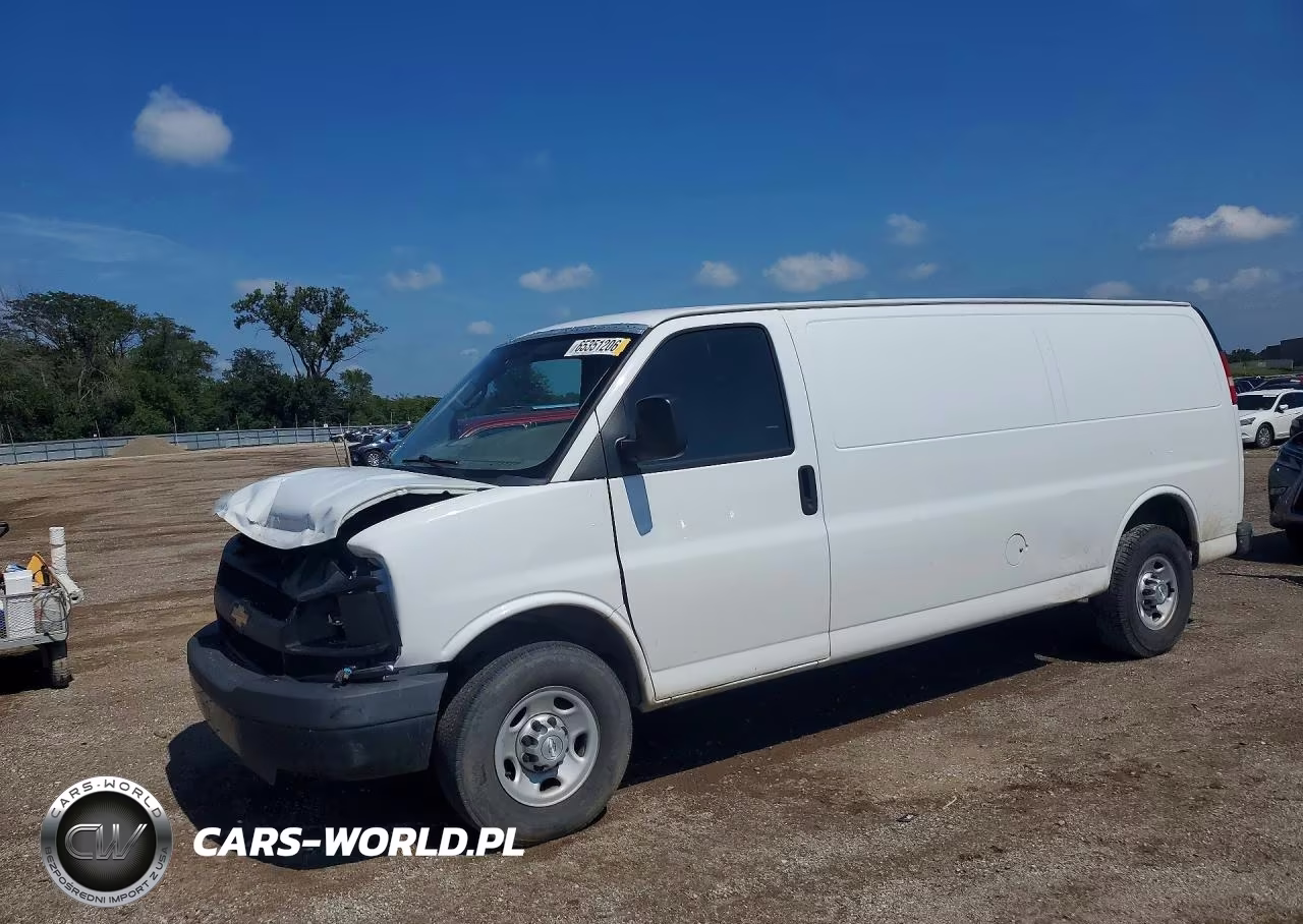 2014 Chevrolet Express 2500 Cargo Delivery Van VIN:1GCWGGBG1E1207376 - 1